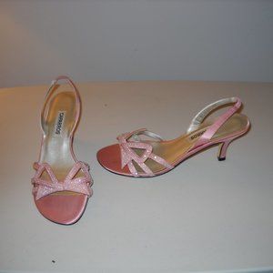 Glittery Lite pink dress shoes
